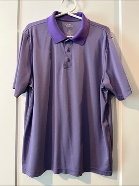 croft & barrow Lavender Purple Polo Shirt